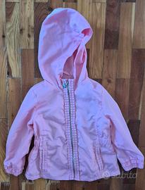 giacca leggera rosa 18-24 mesi