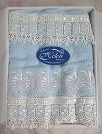 Asciugamani con macrame'