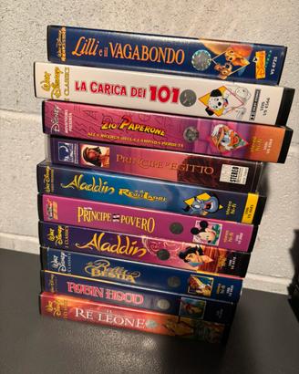 Blocco vhs cartoni animati
