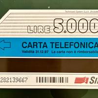 Scheda telefonica