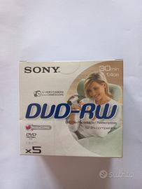 Mini DVD-RW Sony per Videocamera