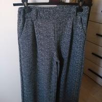 pantalone piedpoulle a palazzo 