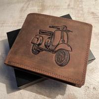 Portafoglio in pelle-Vespa-Nuovo in scatola