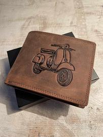 Portafoglio in pelle-Vespa-Nuovo in scatola