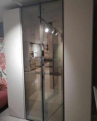Armadio cm.193 laccato+vetro stop sol h.253