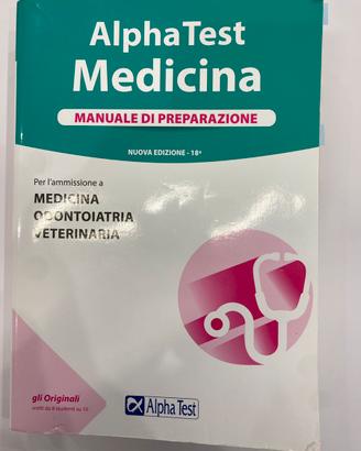Alpha Test Medicina  - Manuale di preparazione