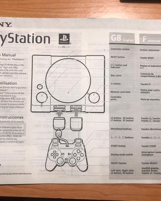 Manuale istruzioni PlayStation 1