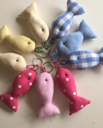 Portachiavi pesciolino handmade