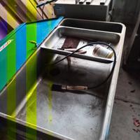 banco per lavaggio pezzi meccanici