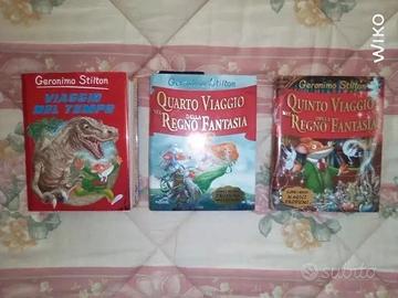 set di 3 Libri Geronimo Stilton