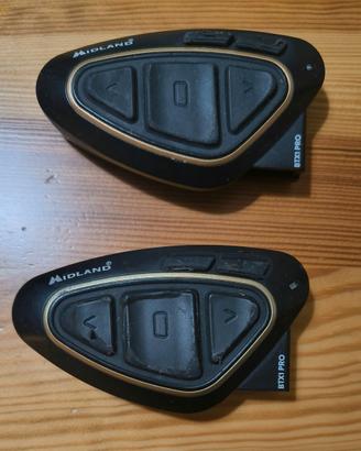Coppia interfono Midland BTX1 Pro funzionanti