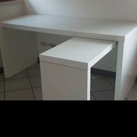 Scrivania bianca MALM IKEA