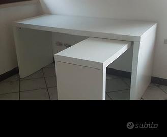 Scrivania bianca MALM IKEA