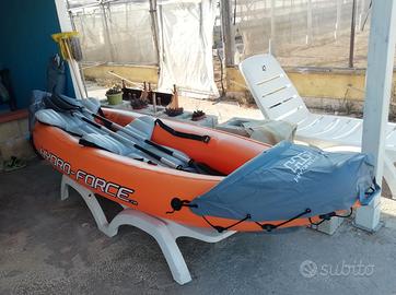 Kayak gonfiabile 2 posti