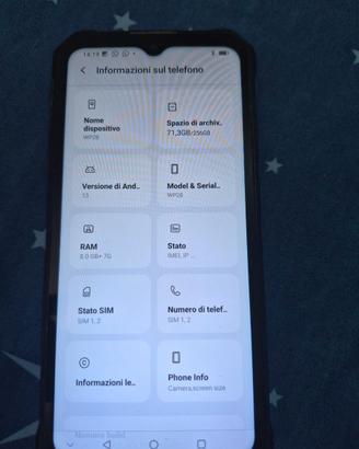 Smartphone oukitel wp28