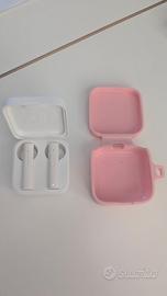 Auricolari wireless Xiaomi con custodia rosa