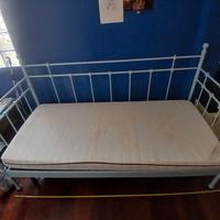 letto ferro battuto singolo
