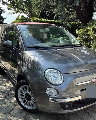 500 c cabrio - cambio automatico - lounge  grigia 