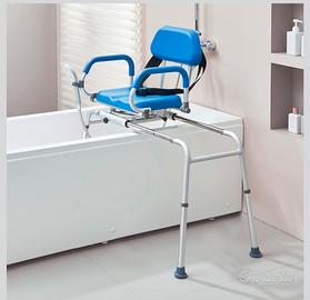 VEVOR Panca da Trasferimento per Vasca Scorrevole