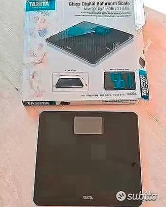 ⚖️ Bilancia Digitale in Vetro TANITA HD-366 – Nera