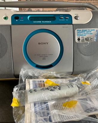 Sony CFD-E100L Boombox CD/Radio/Cassette
