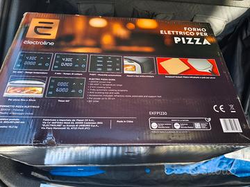 Forno elettrico per pizza Electroline EKFP1230