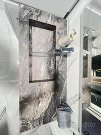 Mobile bagno e compreso di specchio porcelanosa