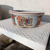 vaso ceramica decorato 