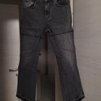 Jeans Zara neri flare tg 42