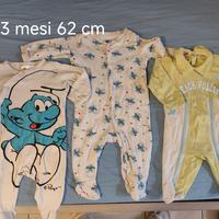 vestiti neonato 3 -6 mesi estivi e primaverili 