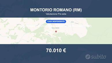 Immobile in asta di 120 m² a Montorio Romano