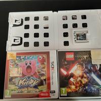 lotto 3 giochi Nintendo 3Ds con schedina