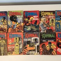 Lotto Kriminal 13 nri da 33 a 72, anche singoli.