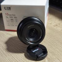 Obiettivo 7Artisans 10mm F3.5 - Fuji