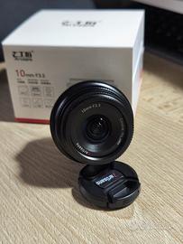 Obiettivo 7Artisans 10mm F3.5 - Fuji