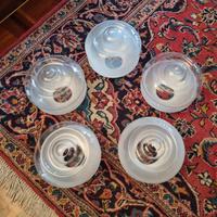 5 Globi in vetro per lampadario