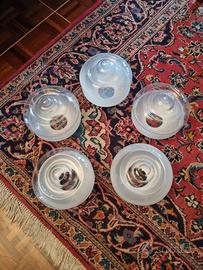  5 Globi in vetro per lampadario