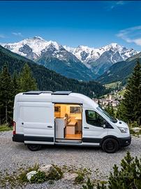 FORD TRANSIT DAYTONA- Van OFF-GRID -Full Electric