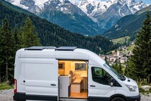 FORD TRANSIT DAYTONA- Van OFF-GRID -Full Electric