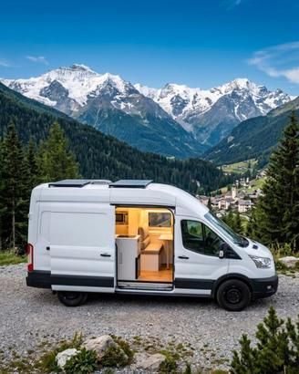 FORD TRANSIT DAYTONA- Van OFF-GRID -Full Electric