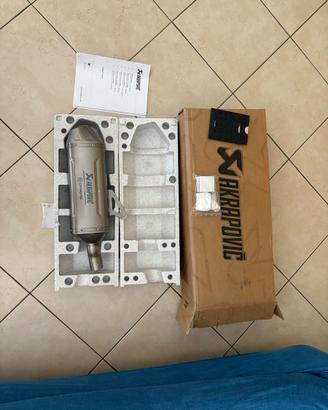 scarico akrapovic cf moto 450 mt