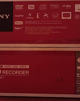 DVD Recorder Sony RDR AT-107