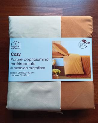 Parure copripiumino matrimoniale Nuovo 