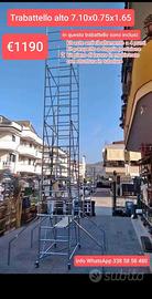 trabattello alto 7.10 mt