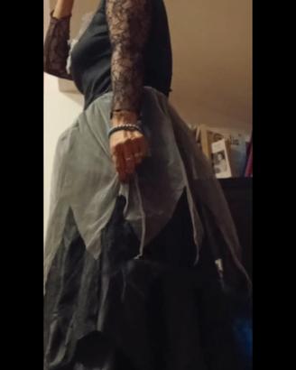 vestito di Halloween " sposa cadavere "