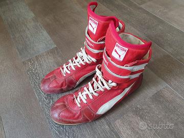 Puma - Racing high-top Shoes Vintage Red