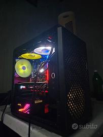 Gaming pc gtx 1080 8gb, ryzen 5 3600