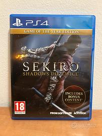 Sekiro GOTY Edition PS4 - Come Nuovo