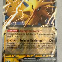 Carta pokemon Zapdos ex mega card
