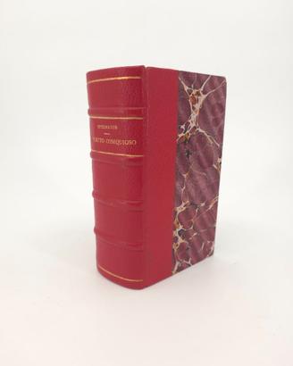 Libro Antico Sotomayor Novene Tridui Firenze 1715